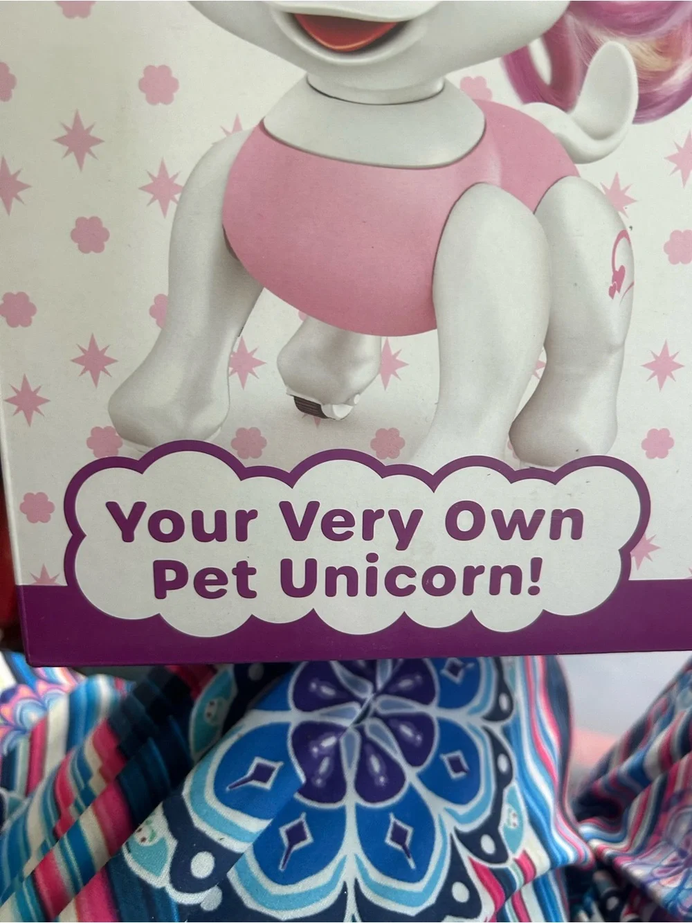 Unicorn Smart Bot - Pink and White Interactive Toy